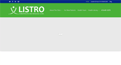 Desktop Screenshot of drlistro.com